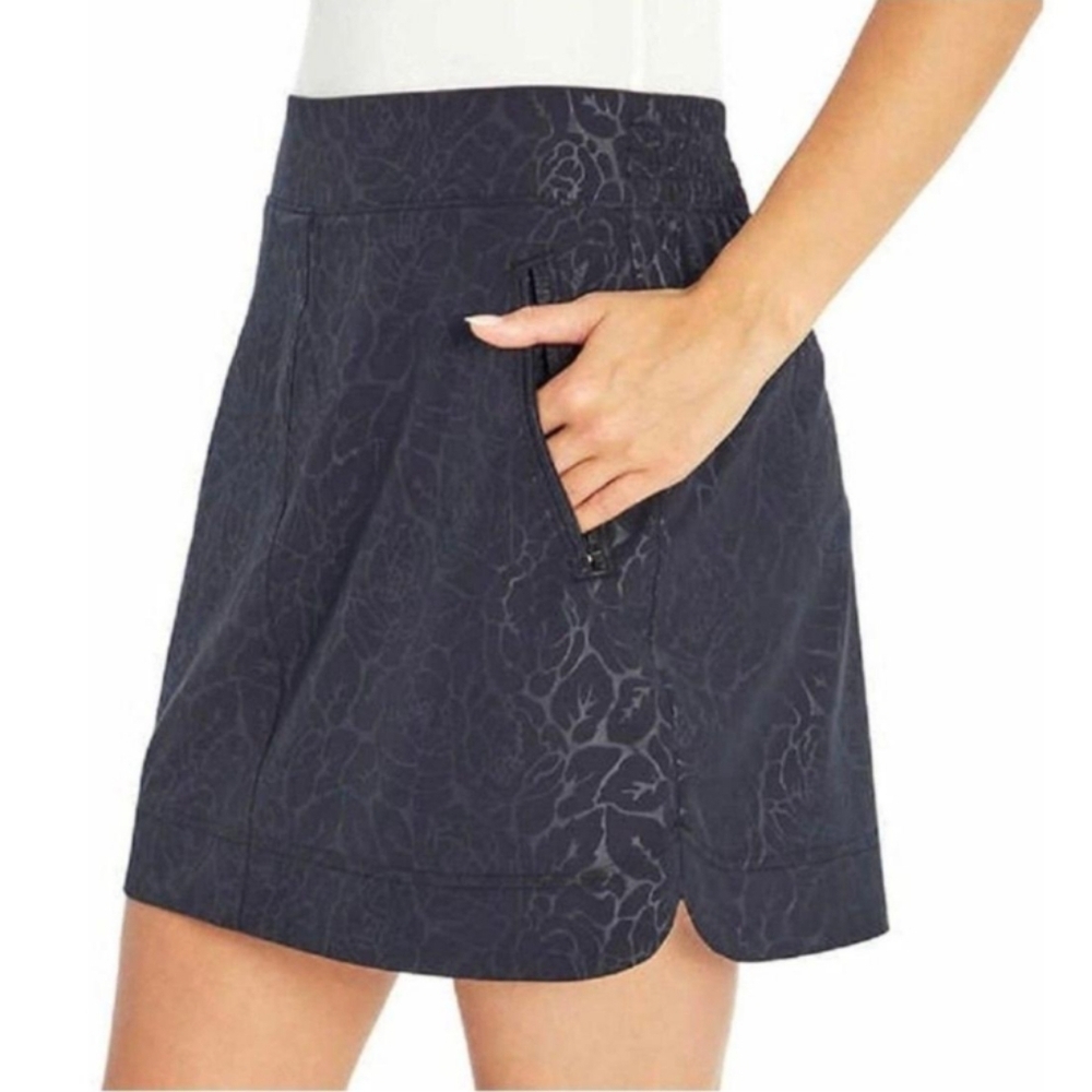 Orvis Black and Blue Floral/Geometric Athletic Skort Bundle of 2 sz XL - Picture 4 of 16